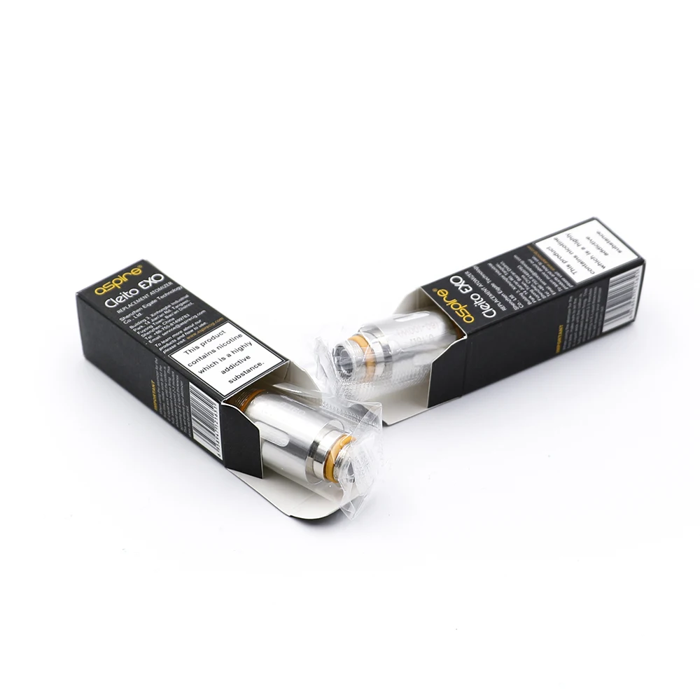 5 шт./упак. оригинальная запасная катушка для бака Aspire Cleito EXO 0 16 Ом обеспечивает