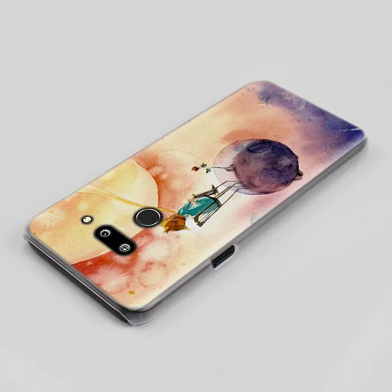 Маленький принц Роза чехол для телефона чехол для LG G7 G8 ThinQ G5 G6 V30 V40 V50 ThinQ Q6 Q7 жесткий чехол-накладка