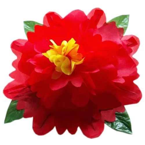 

Peony Production (80cm,Yellow/Red/Blue/Pink Color available) Magic Trick Empty Hand Appearing Flower Magie Stage Gimmick Comedy