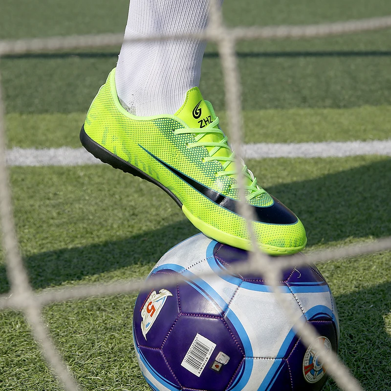 Genuine Men Soccer Shoes Superfly Academy Neymar IC Outdoor Lawn Football Boots Big Kids School Training Cleats | Спорт и