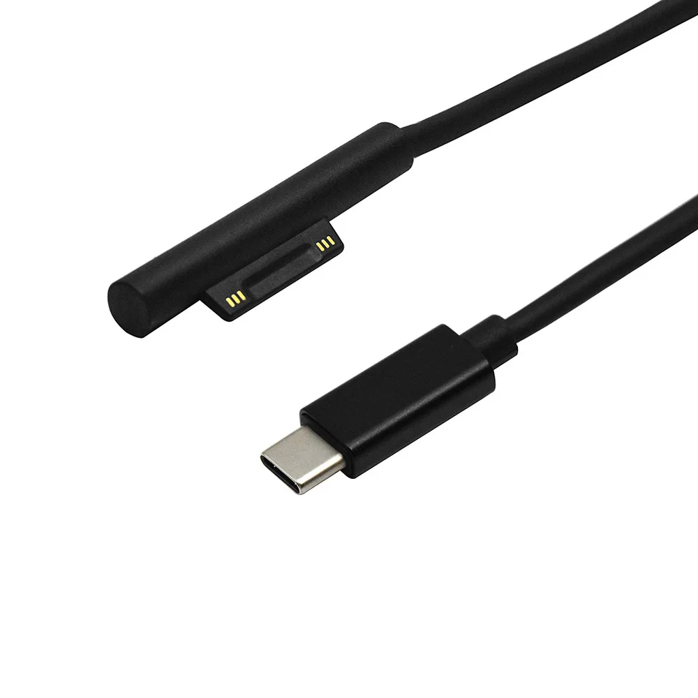 15В PD Type C кабель адаптер для зарядки зарядного устройства линия Microsoft Surface Pro 3/4 a1724/5