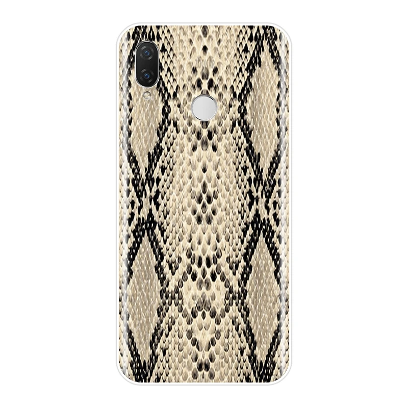 Задняя крышка из тпу для Huawei Nova 2i 2 Lite Plus 3 3I 3E силиконовый мягкий роскошный чехол