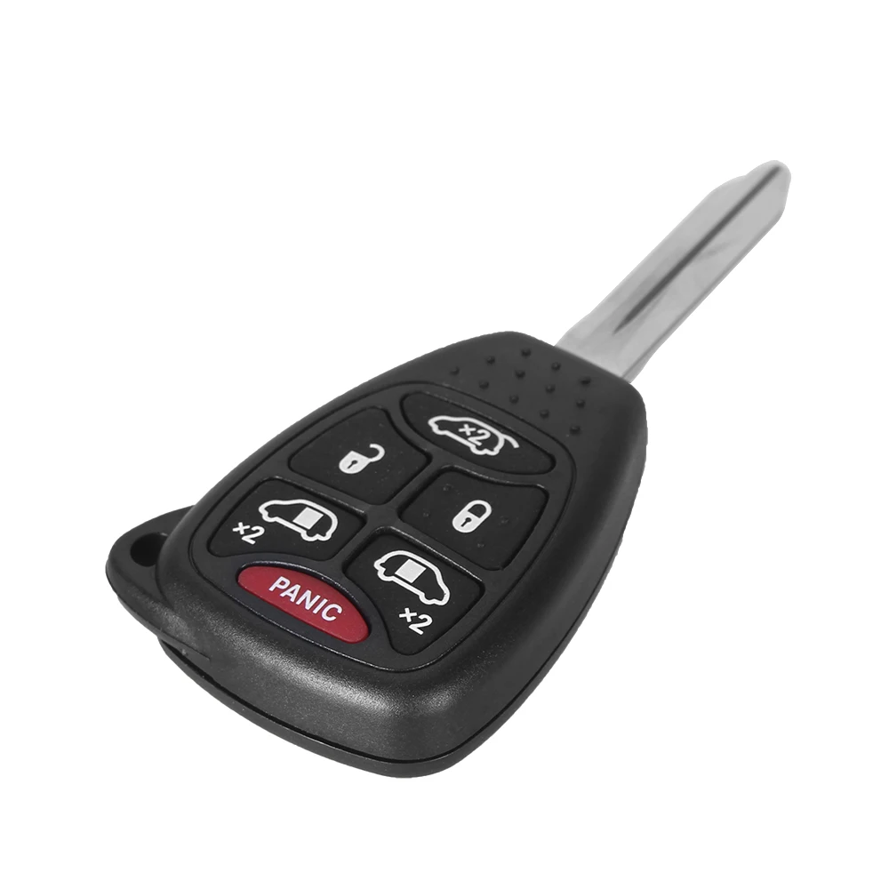 Чехол накладка Dandkey 5 + 1 6 кнопок чехол на ключ для Dodge Chrysler city & кантри Караван Sebring