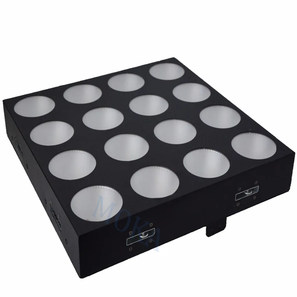 6 шт./лот Профессиональное светодиодное освещение матрица blinder 16x30 Вт RGB 3 в 1