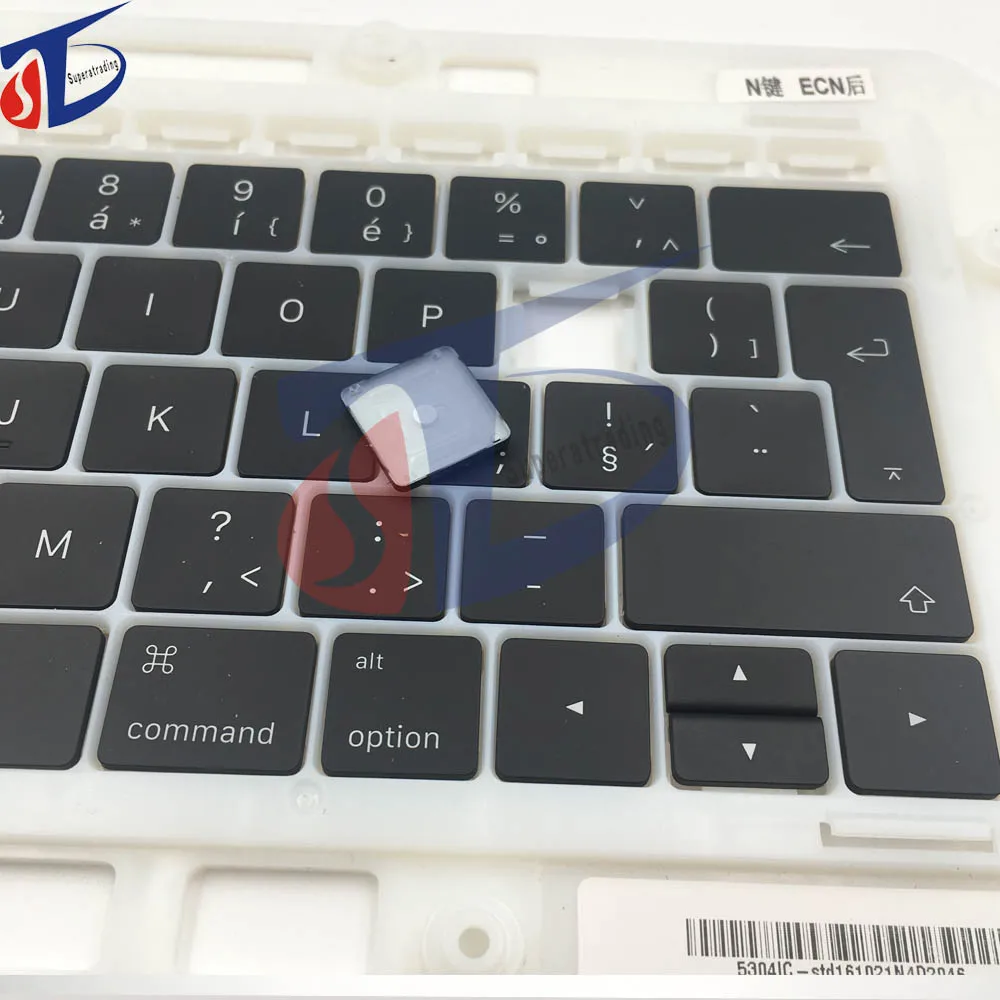 Идеальный новый для macbook pro 13 дюймов 15 retina touchbar A1706 A1707 CZ чешские клавишные колпачки