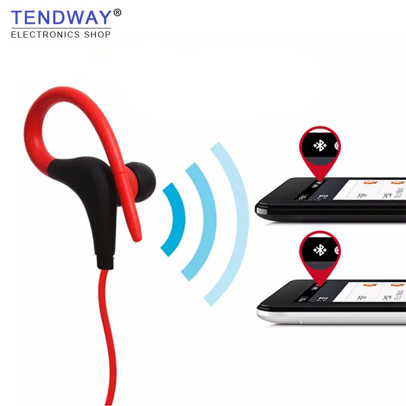 Спортивные Беспроводные наушники вкладыши Tendway bluetooth Handfree для iphone 7 google pixel 2
