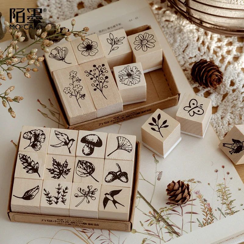 Винтажный Кот медведь панда животное жизни штамп DIY деревянные резиновые штампы для scrapbooking канцелярские принадлежности Скрапбукинг Стандартный штамп