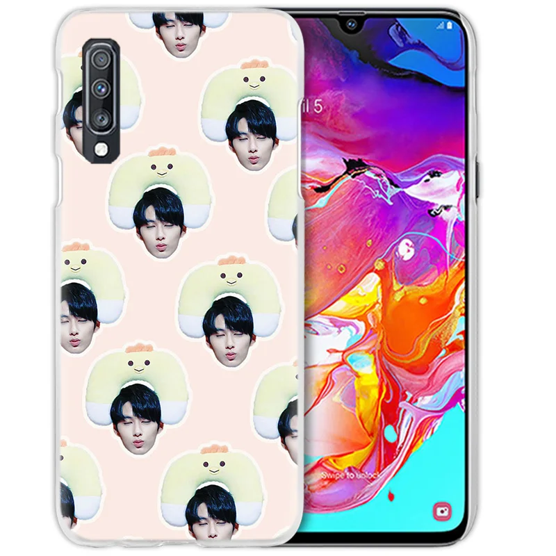Чехол Monsta X KPOP Boy Group для samsung Galaxy A50 A70 A20e A40 A30 A20 A10 A8 A6 Plus A9 A7 жесткий прозрачный чехол для телефона