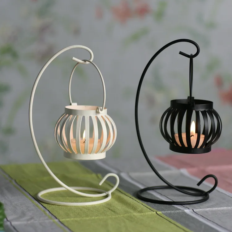 Винтажный декоративный подсвечник для чая лампа-фонарик ковка винтажное