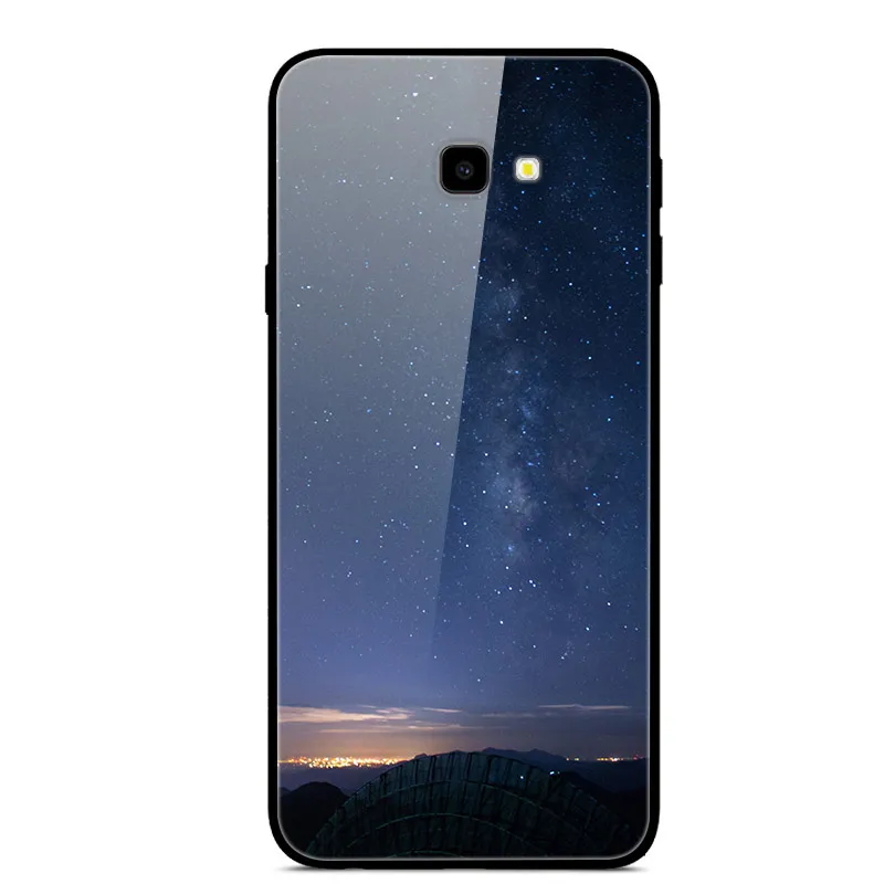 10 Для samsung J4 Plus чехол закаленное стекло твердая задняя крышка для samsung Galaxy J4 Plus чехол J 4 Plus A20E A2 Core Note 10 Plus - Цвет: 10