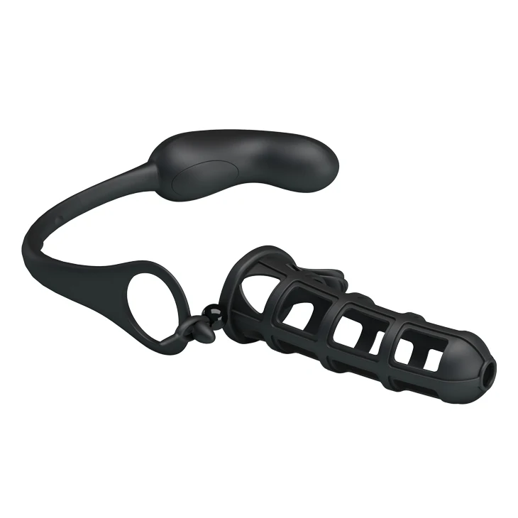 Силиконовая втулка для мужского пениса презервативы Вибрационный анал 7 функций