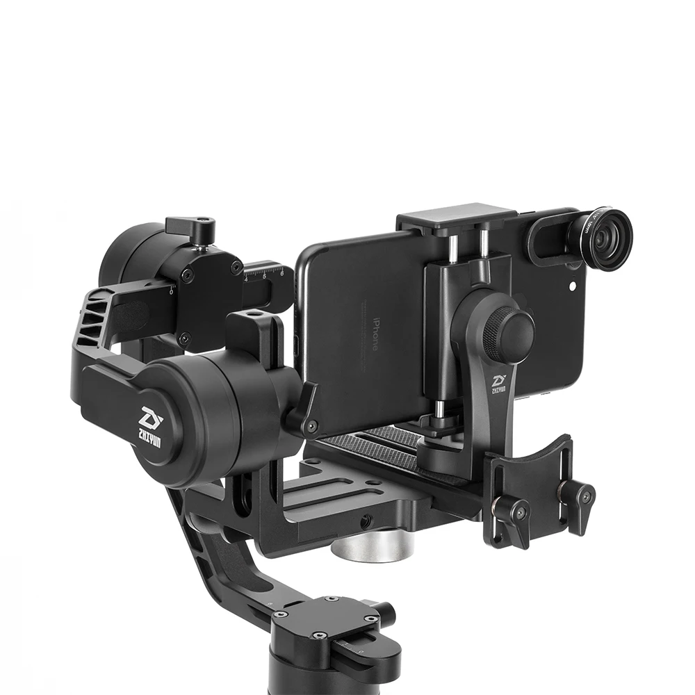 Zhiyun универсальный смартфон Gimbal Штатив Адаптер вращающийся зажим для мобильного