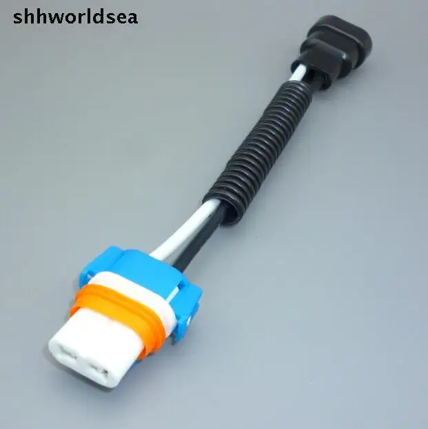 

shhworldsea 10PCS ceramic type HB4 bulb connector plug male and female 9006 socket Easy DIY installation 9006 connector