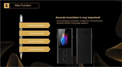 AI умное языковое устройство для перевода ручного голоса мгновенный цифровой