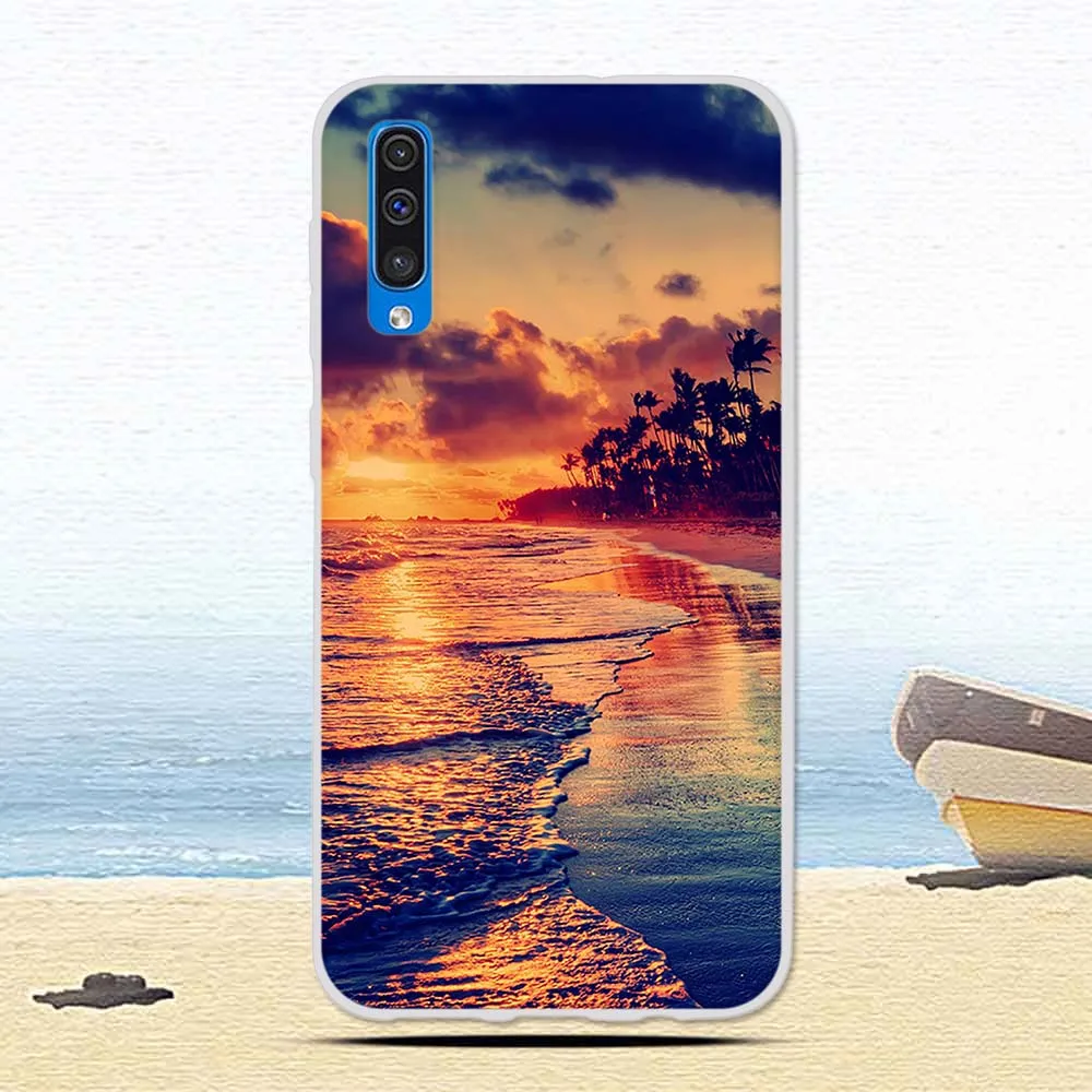20 Чехол для samsung Galaxy A50 A 50, цветной защитный чехол с изображением кота, мягкий силиконовый чехол из ТПУ, чехол s для Galaxy A50, Fundas, Coque Capa - Цвет: 20
