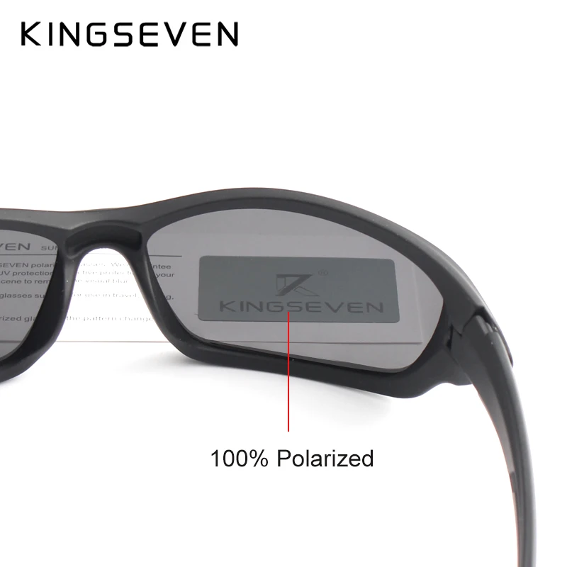 Солнцезащитные очки Kingseven классические поляризационные для вождения мужчин и