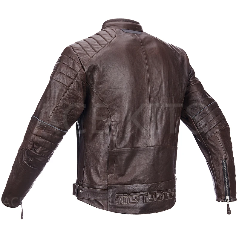 Мужская кожаная куртка MOTOBOY для езды на мотоцикле гоночная одежда осень и зима