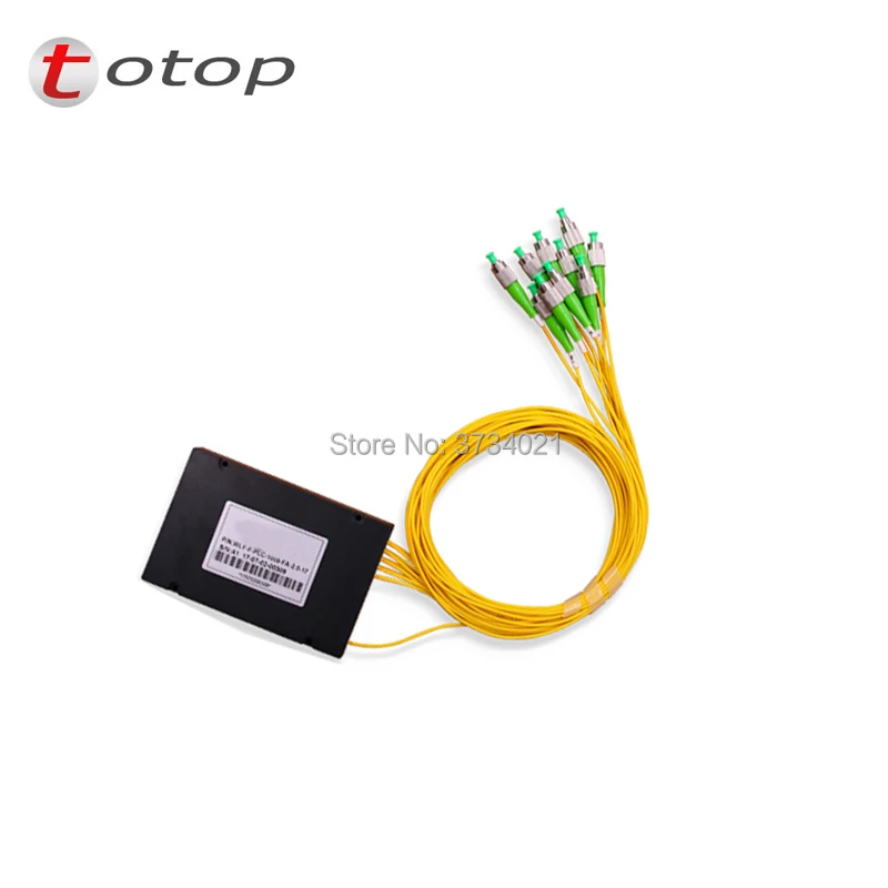 

ПЛК-сплиттер 1x9 FC APC Одномодовый ПЛК-Сплиттер Волоконно-оптический Волоконно-Волоконный отрезной FC APC 1260 нм длина волны