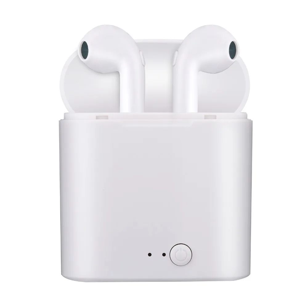 I7 i7s tws наушники вкладыши Bluetooth с зарядным боксом Binau беспроводные гарнитура MicPhone