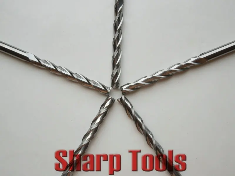 Длинная фреза 6x52 мм 3 флейты твердосплавные фрезы фрезерный станок с ЧПУ