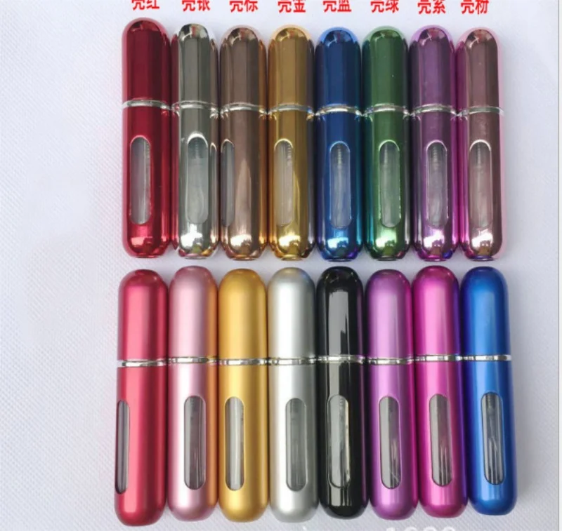 Популярный портативный мини многоразовый флакон для духов 5 мл распылитель 200 шт.