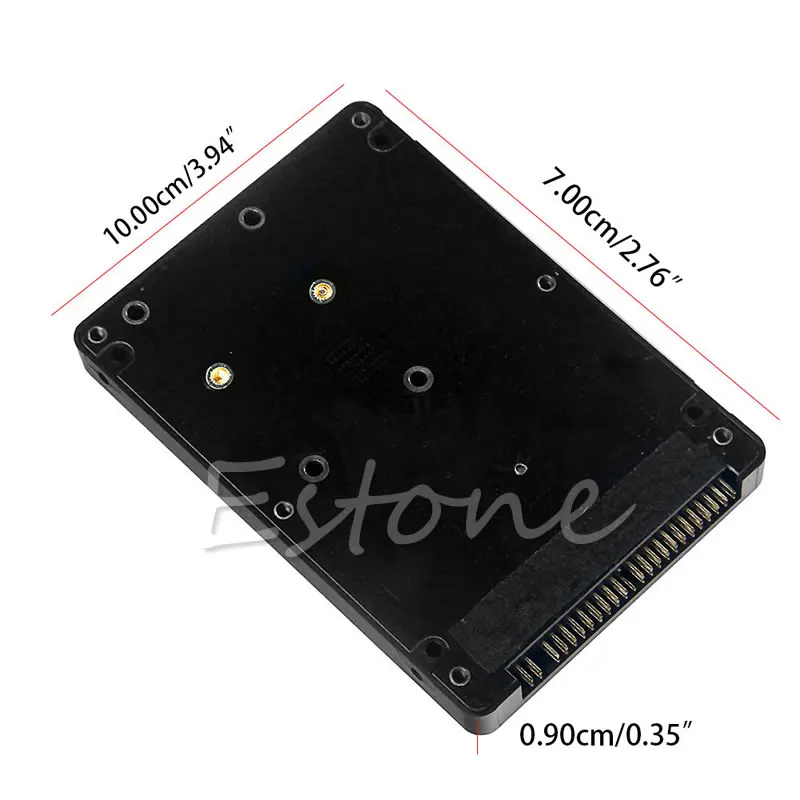 MSATA в 2 5 &quot44PIN IDE HDD SSD mSATA PATA адаптер карта + чехол новый C26|msata to|msata to ssdmsata |