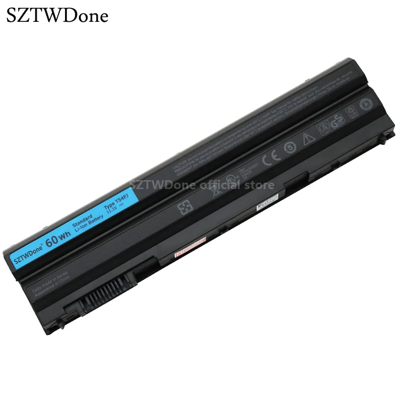 Аккумулятор SZTWDONE 60WH T54FJ для ноутбука DELL Latitude E5420 E5430 E5520 E5530 E6420 E6430 E6520 E6530 15R 5525 17R 5720 11