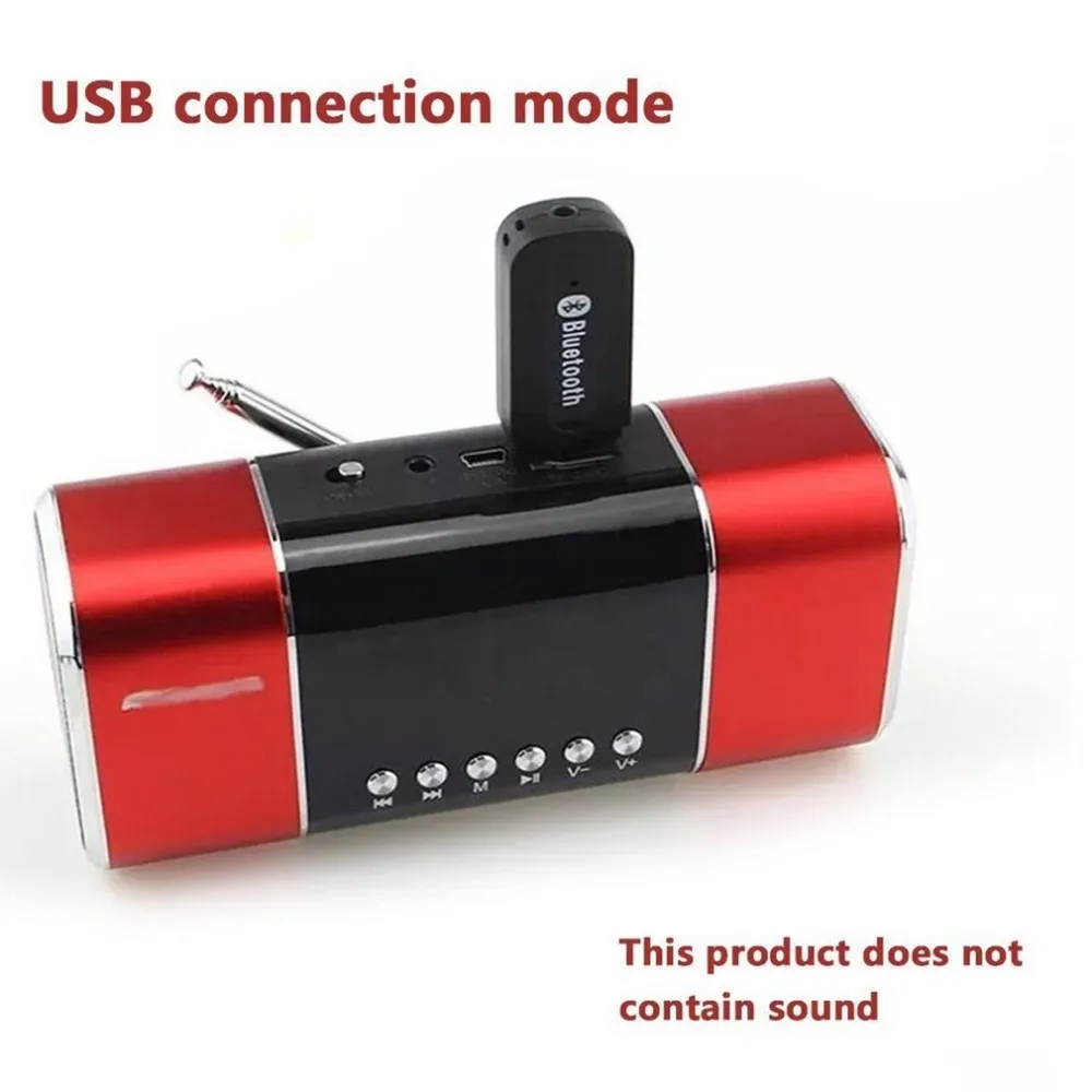 USB BluEtooth беспроводной для автомобиля музыкальный аудио Bluetooth приемник адаптер Aux 3