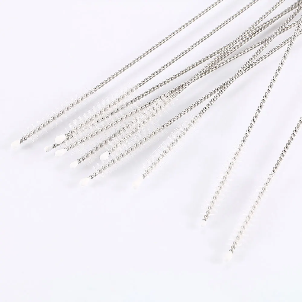 10 шт. многоразовые зеркальные щётки из нержавеющей стали | Дом и сад