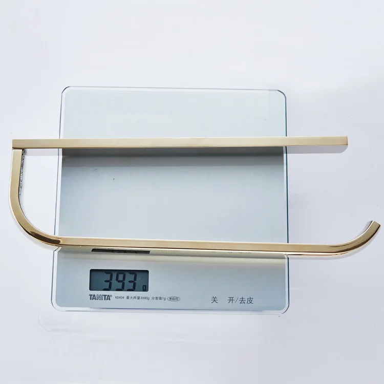 Бесплатная доставка медные аксессуары для ванной комнаты позолоченное кольцо