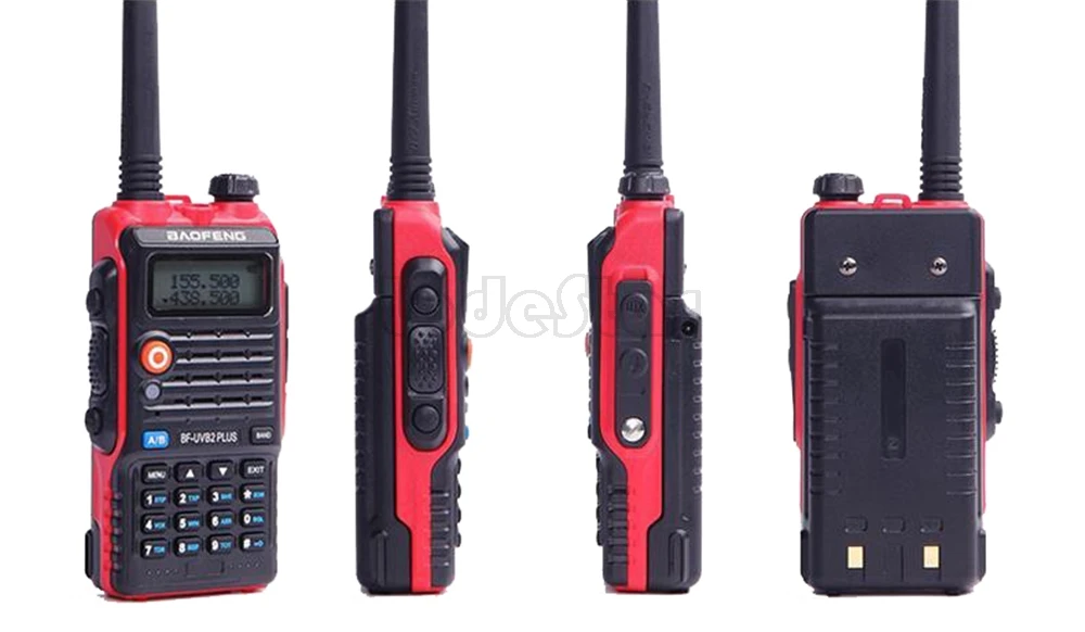 Baofeng UVB2 плюс UV-B2 двухстороннее радио Двухдиапазонная VHF/UHF рация 128CH Переговорная BF-UVB2 Ham CB радио портативный приемопередатчик