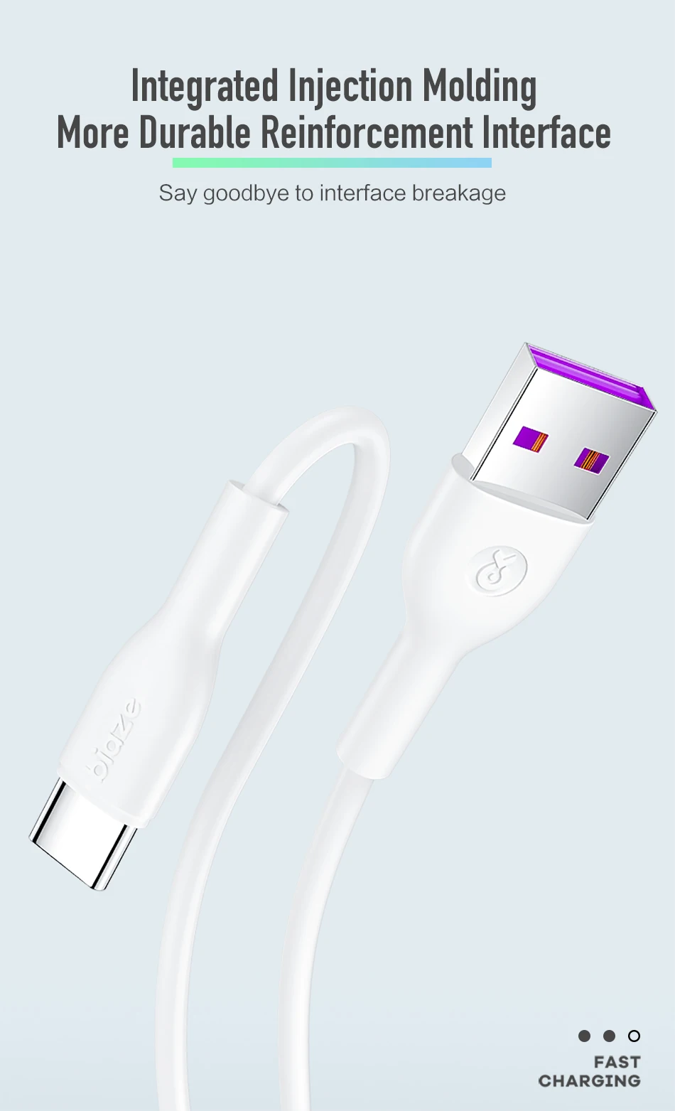 Usb-кабель Biaze 5A type C для huawei P20 Lite Honor V10 USB 3,1 провод для быстрой зарядки кабель для зарядки телефона для Xiaomi Redmi Note 7