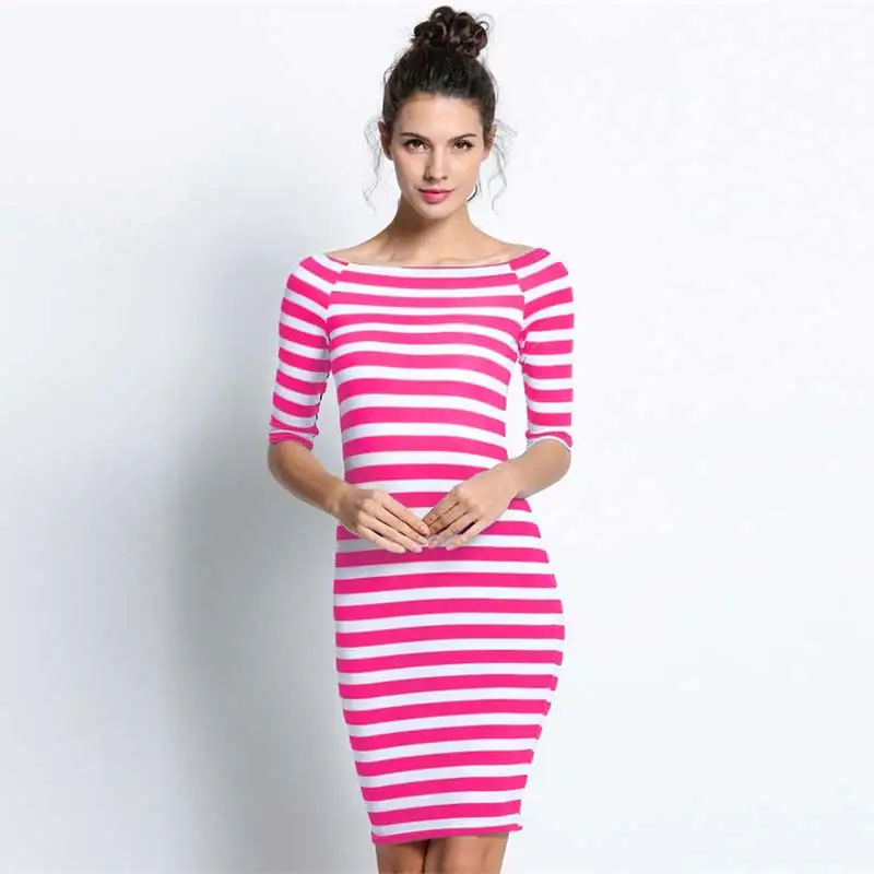 Женское сексуальное летнее длинное платье с открытыми плечами в черно белую