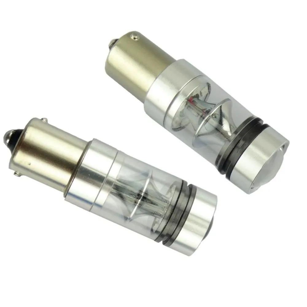 2 шт. 75 Вт Высокая мощность CREE чип 1156 BA15S 1141 7506 1004 Желтый Янтарный светодиодный