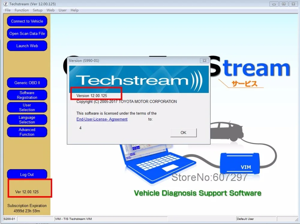 TIS Techstream V12.30.017 [12,]+ Crack+ Flash перепрограммирование DVD для Toyota все регионы