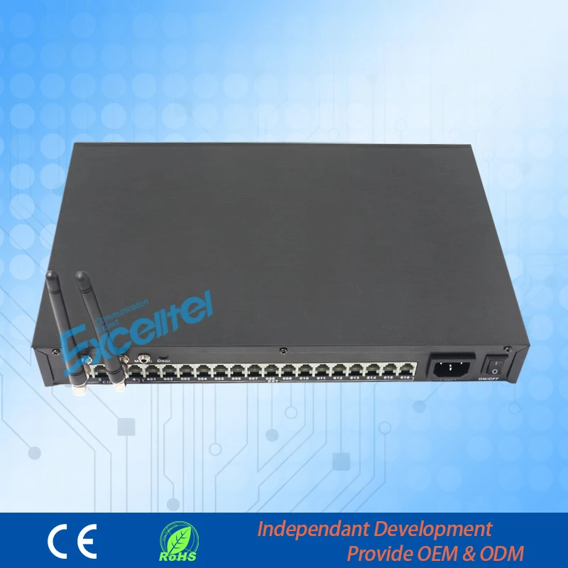 Телефонная система/металлический атс/2 GSM беспроводной модуль/TS + 416 4 CO line 16