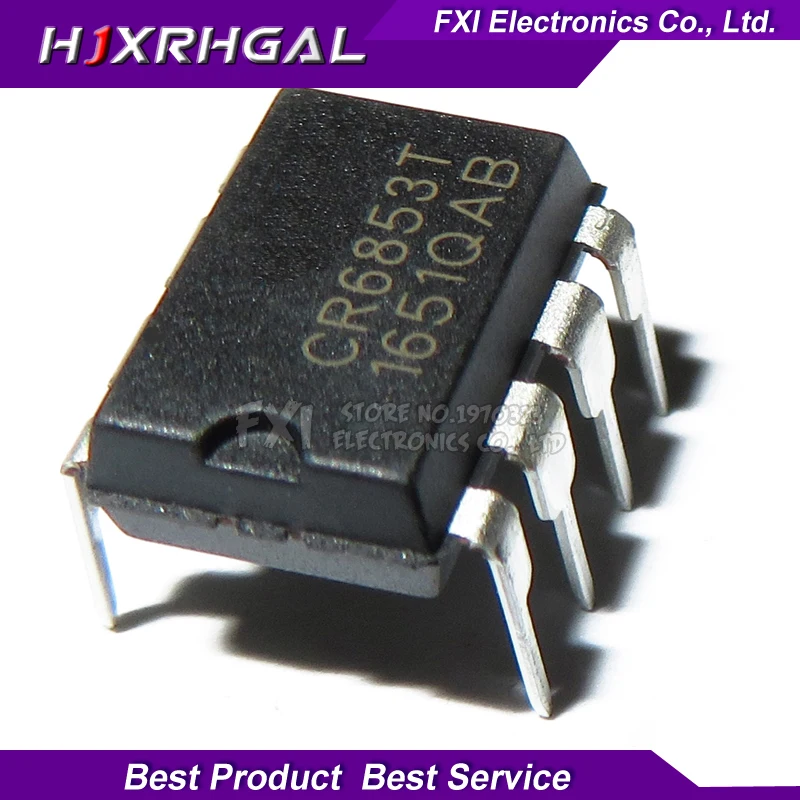 10 шт. CR6853T CR6853 DIP8 DIP новый оригинальный | Электронные компоненты и принадлежности
