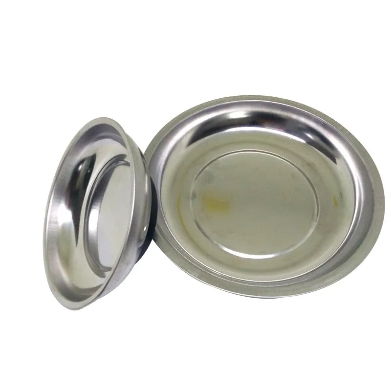 4 дюйма Круглый из нержавеющей стали магнитные части Чаша инструмент поднос