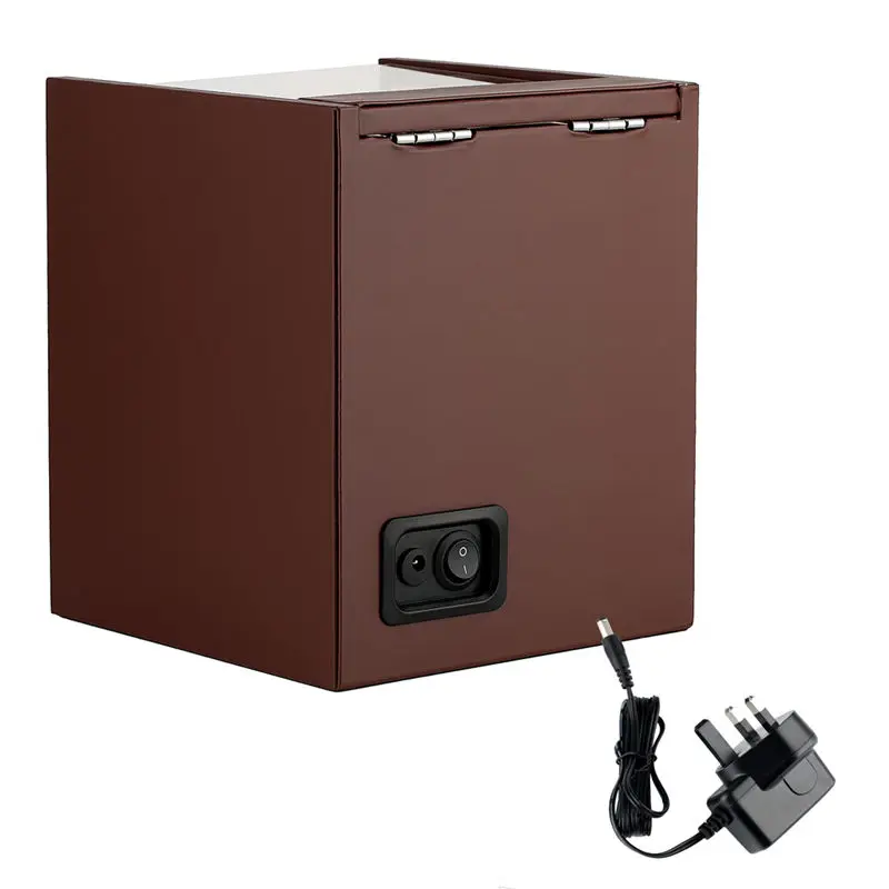 AU/EU/US/UK Plug Автоматическая Двухрежимная коробка для намотки часов роскошный