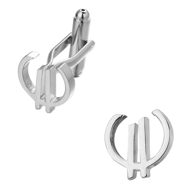 Роскошные мужские запонки s для свадьбы рубашки Серебристые европейские костюма