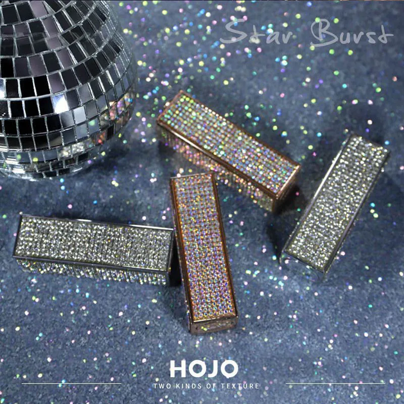 Бренд HOJO шелковая атласная звезда сверла блеск Губная помада(Ya Guangxing) увлажняющая звезда сверла блеск Губная помада(увлажняющий тип