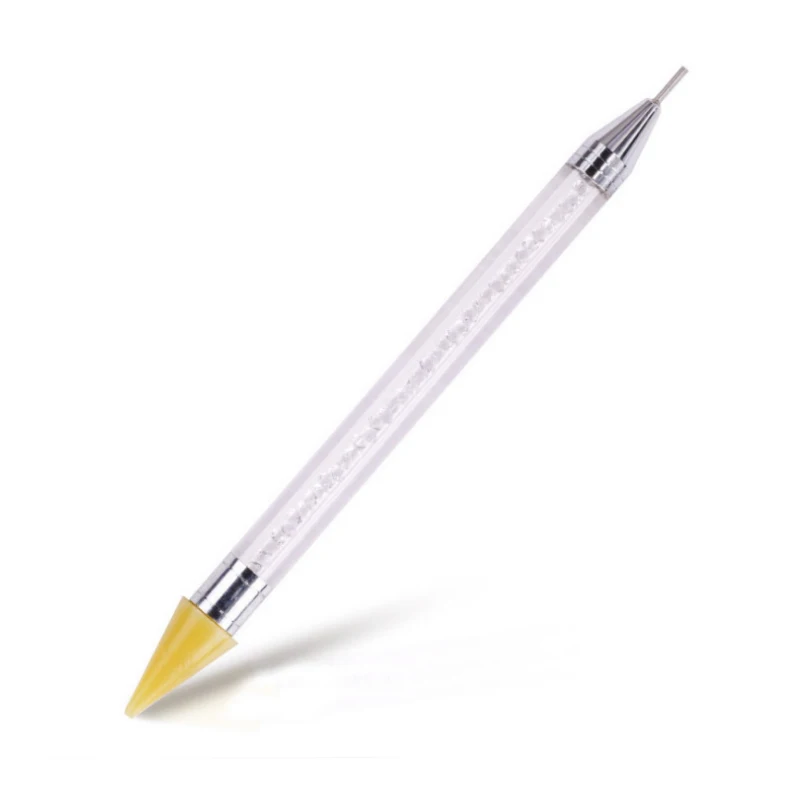 

1pc Dual-ended Nail Dotting Pen Crystal Beads Handle Rhinestone Studs Picker Wax Pencil Manicure Glitter Powder Nail Art Tools02