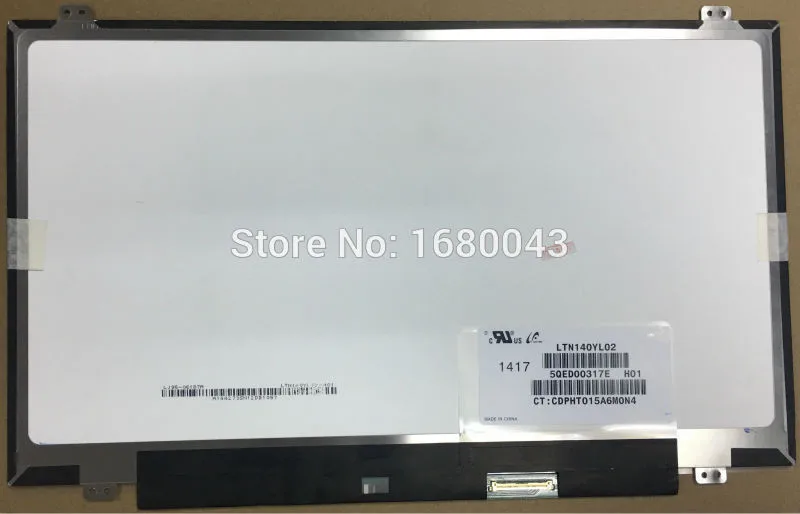 LTN140YL02 H01 fit LTN140YL02-L01 LTN140YL02-H01 14 &quot3200x1800 PLS 3K | Компьютеры и офис