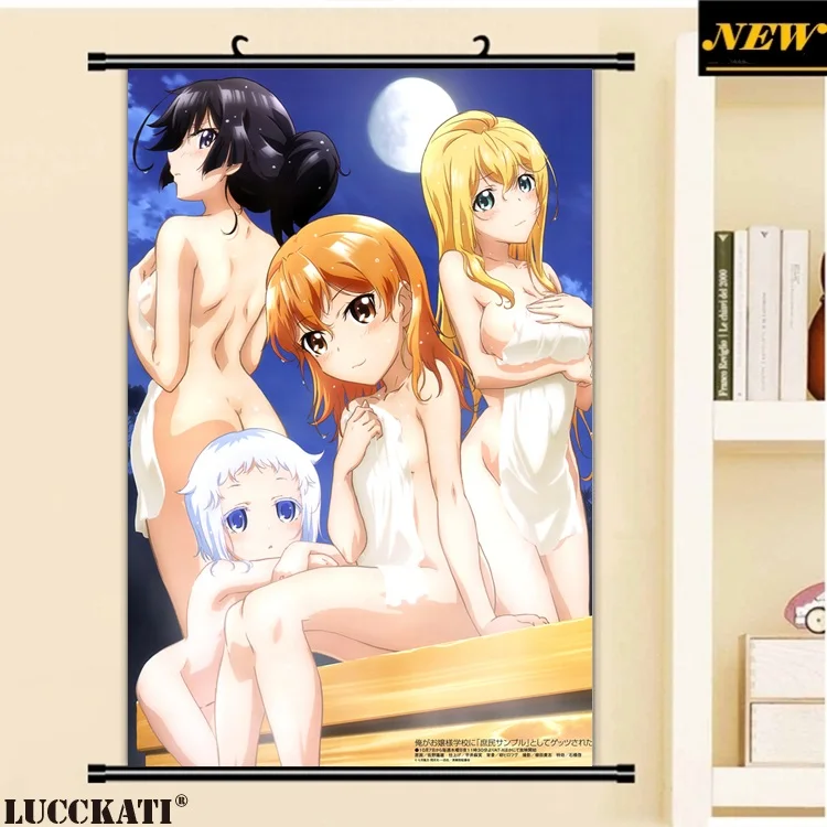 40X60 см руды ga Ojou-sama Gakkou ni Shomin образец loli камушки мультфильм аниме стены прокрутки