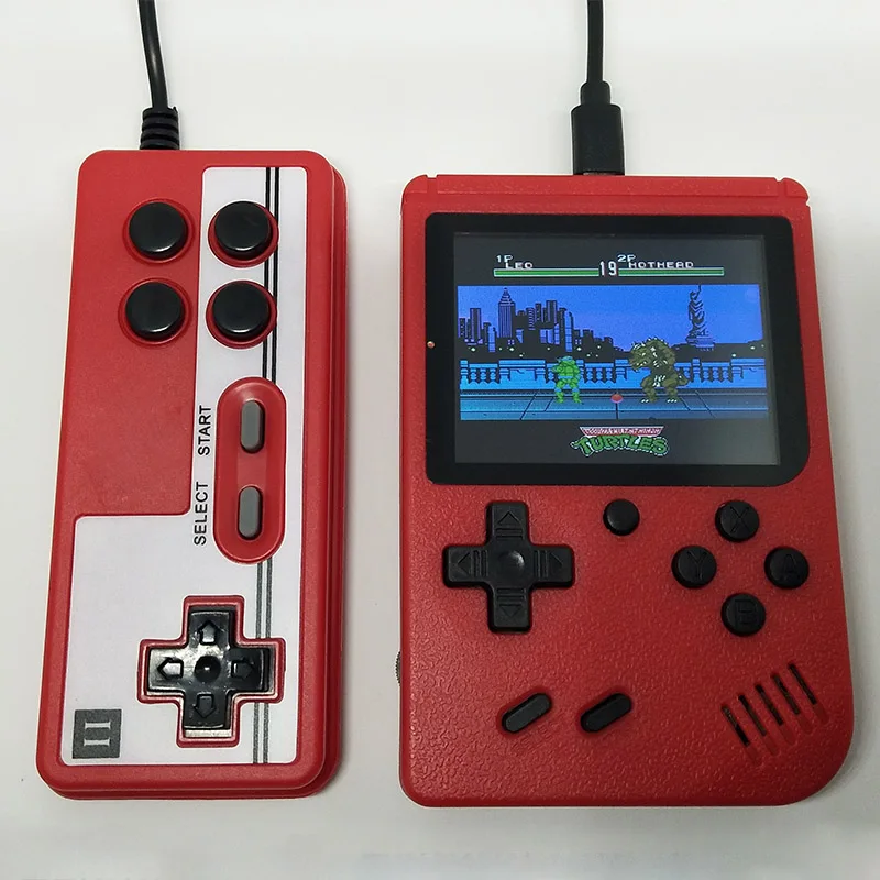 Игровая консоль с 400 встроенными играми 1000 мА · ч 3 0 дюйма 2 игрока|Портативные