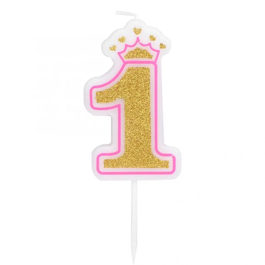 Свечи на день рождения аромат новые детские свечи для девочек корона вечеринки