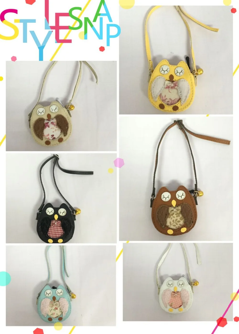 Blyth кукла сумка сумки в виде совы подходит для куклы 1/6