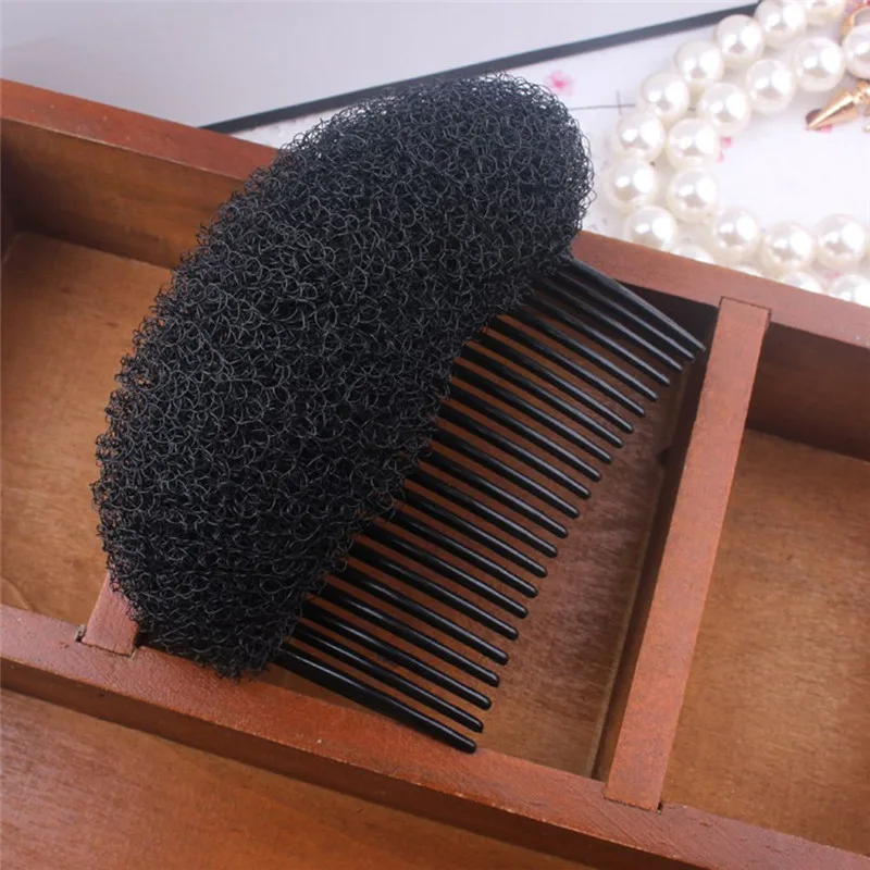 1 Pcs Women Fashion Magic Hair Styling Clip Plastic Hair Bun Maker Comb DIY Easy Handle Hairdressing Maker Hair Braider Tools