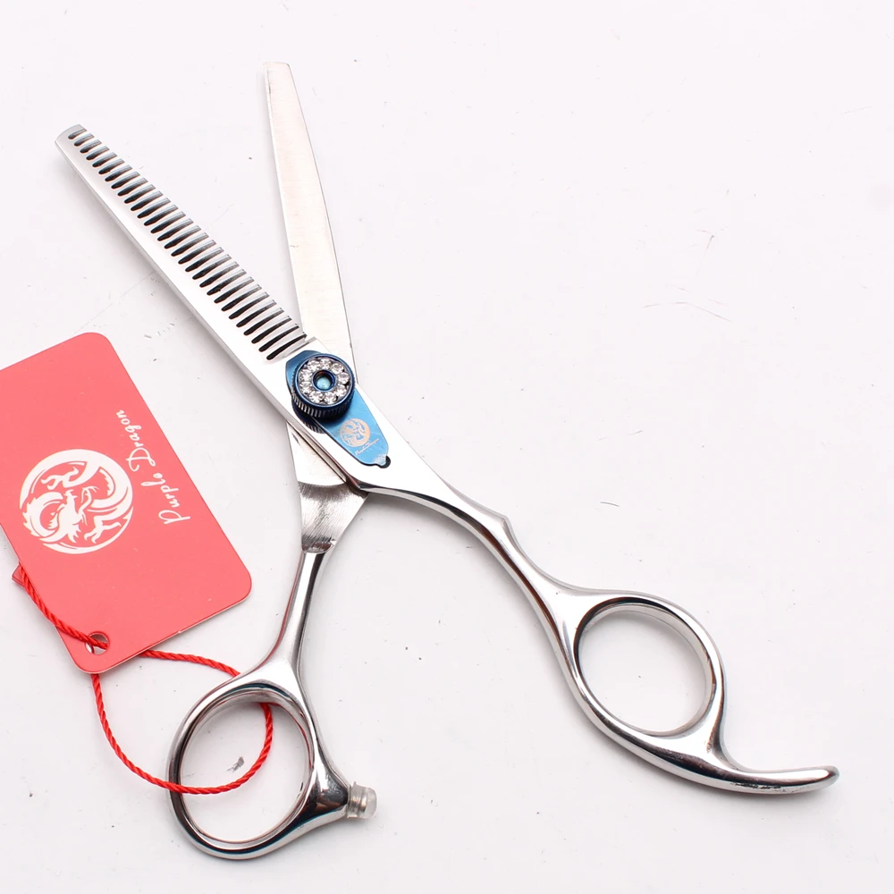 6 inch 17.5cm Japan Stainless Purple Dragon Hairdresser&amp#39s Scissors Cutting Thinning Shears Professional Hair Scissor | Красота и