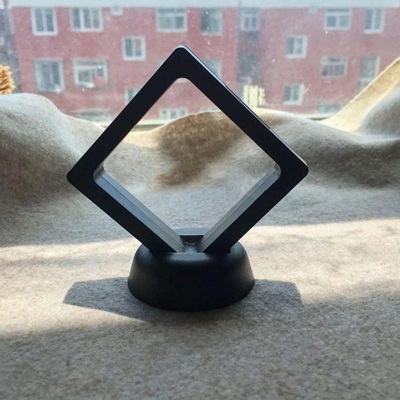 Квадратный 3D альбомы плавающая рамка держатель Монета коробка ювелирных изделий